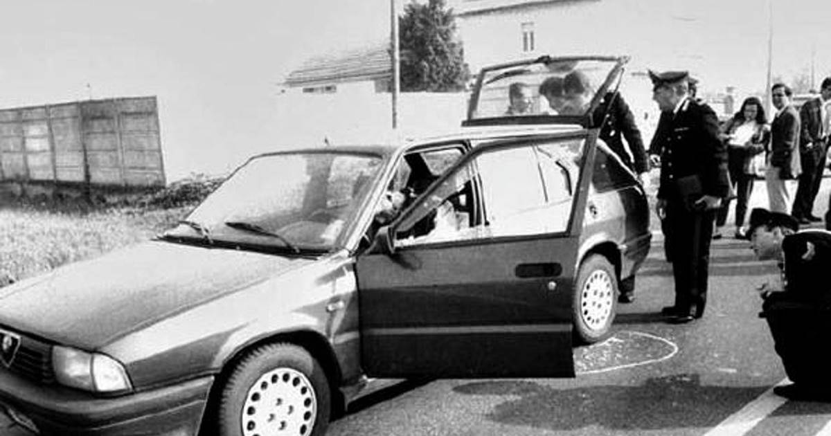Il luogo dell'omicidio di Umberto Mormile