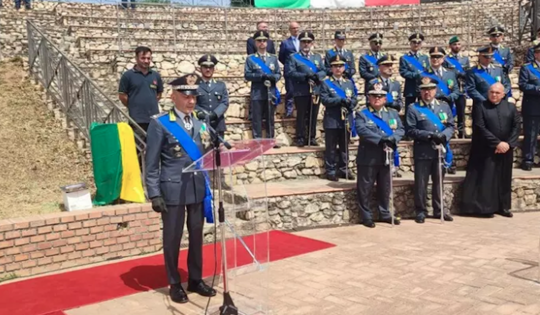 Cerimonia Guardia di Finanza 250 anni dalla fondazione
