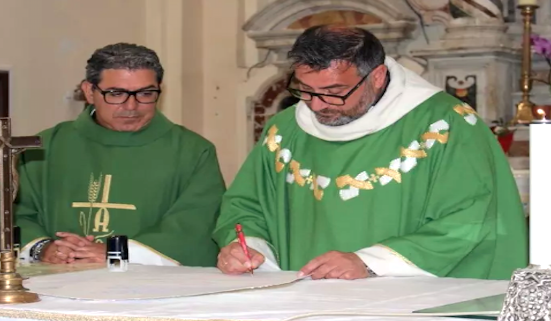 Don Tonino Saraco e don Mino Ciano