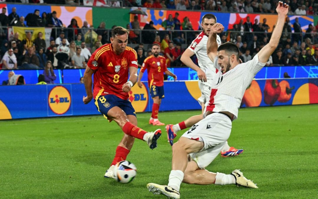 Georgia ribaltata, Spagna ai quarti contro la Germania