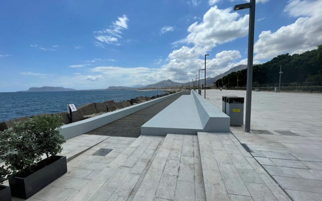 Palermo, con la passeggiata di Sant’Erasmo nuovo tratto del waterfront