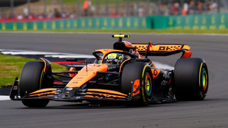 A Silverstone Norris il migliore nelle libere, Ferrari dietro