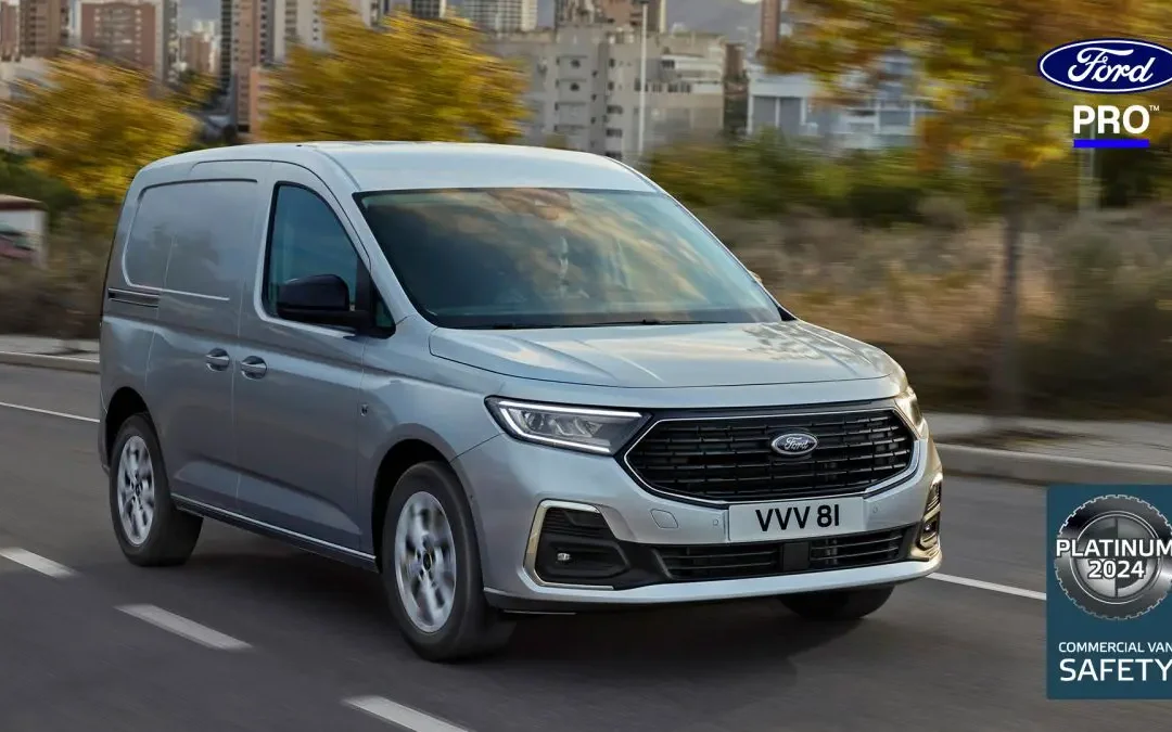 Tre riconoscimenti Platinum EuroNCAP per i furgoni Ford Pro