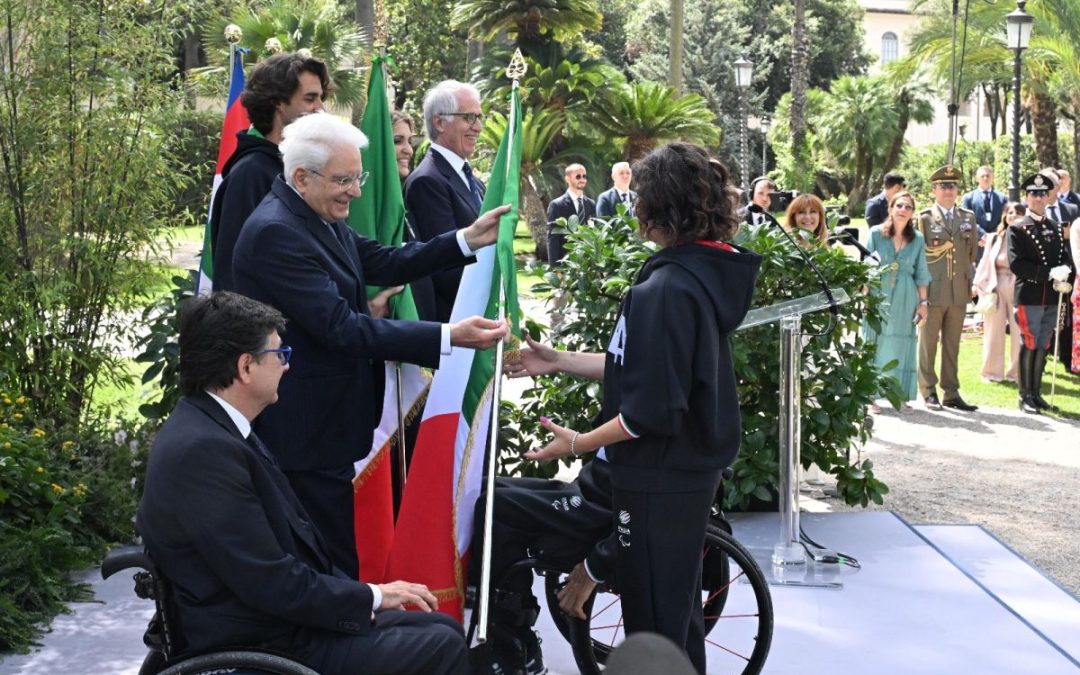 Mattarella alla cerimonia inaugurale delle Paralimpiadi