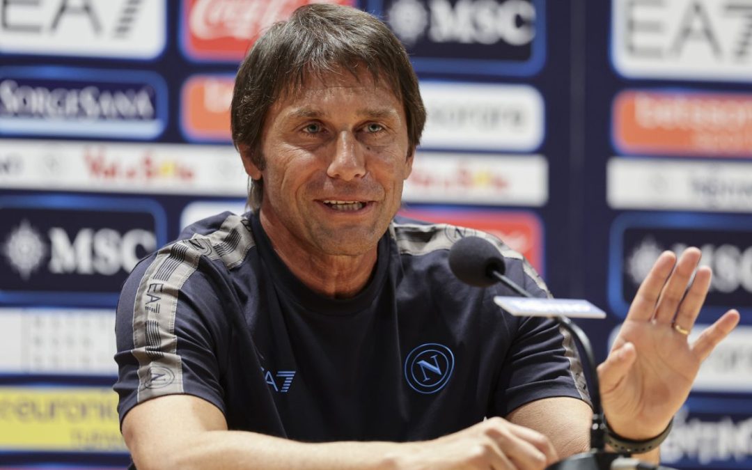 Conte “Ancora qualche scoria, ma l’obiettivo del Napoli è l’Europa”