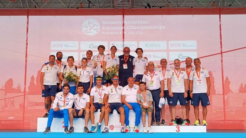 Malan argento europeo, Italia doppio oro a squadre