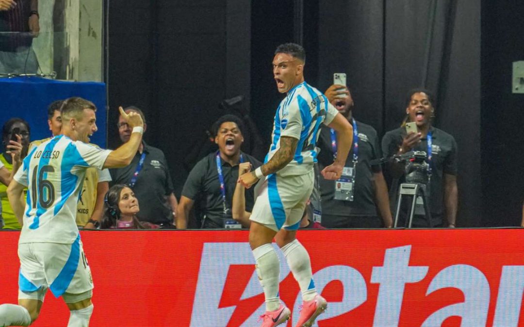 Lautaro gol, seconda Copa America di fila per Argentina