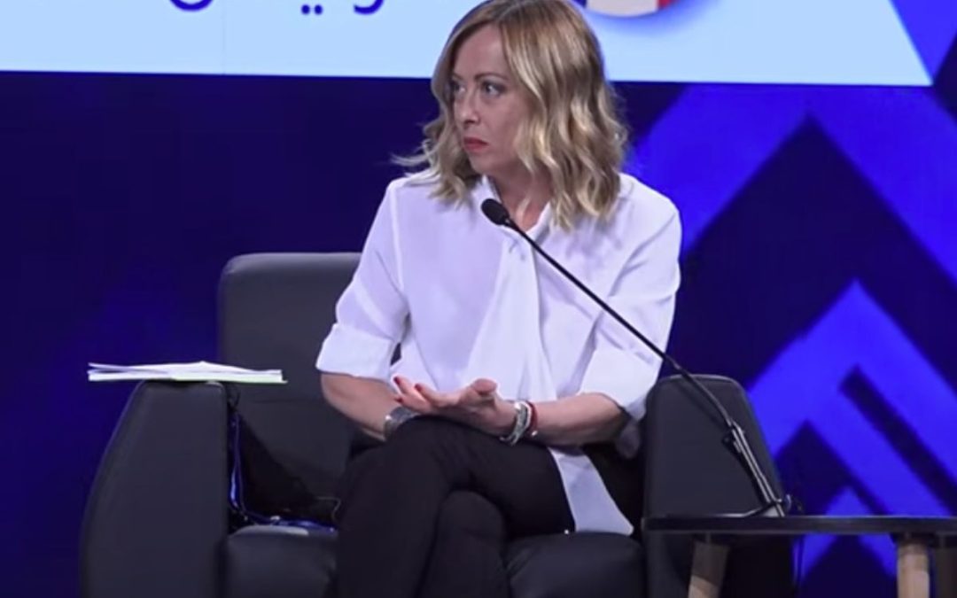 Meloni “Per il Governo il Mediterraneo è una priorità”