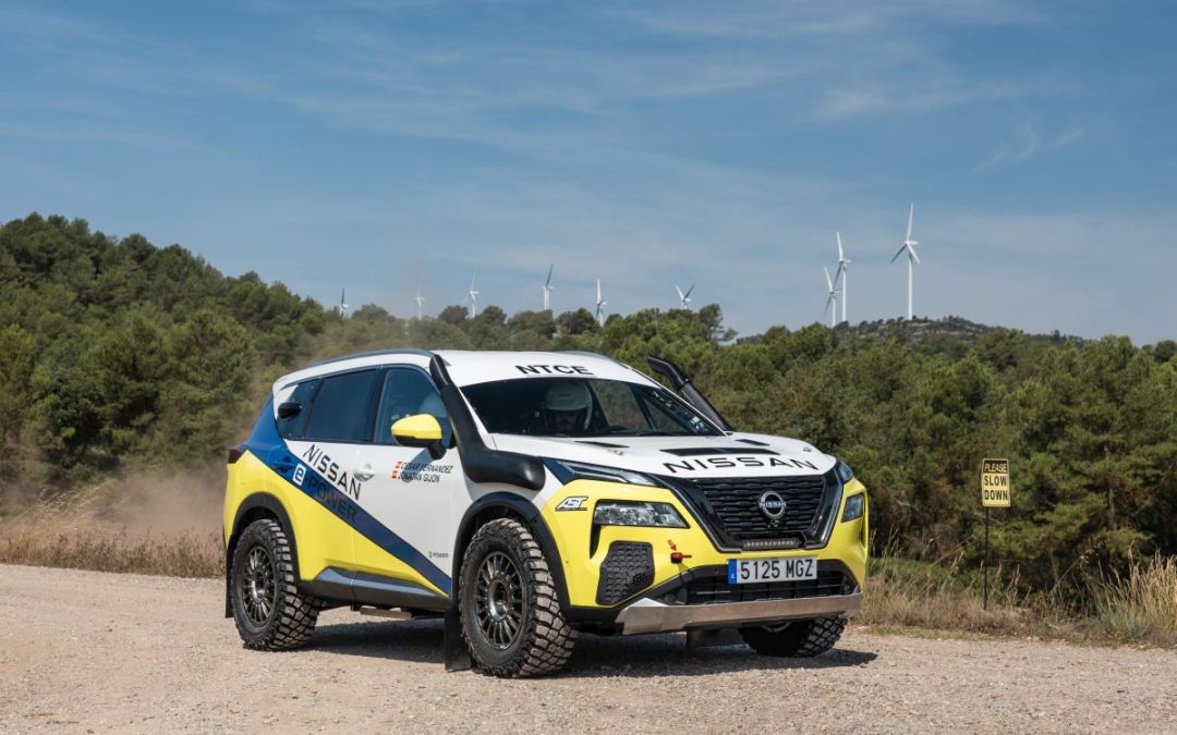Nissan X-Trail e-Power  con e-4orce completa l’Aragon Baja Rally