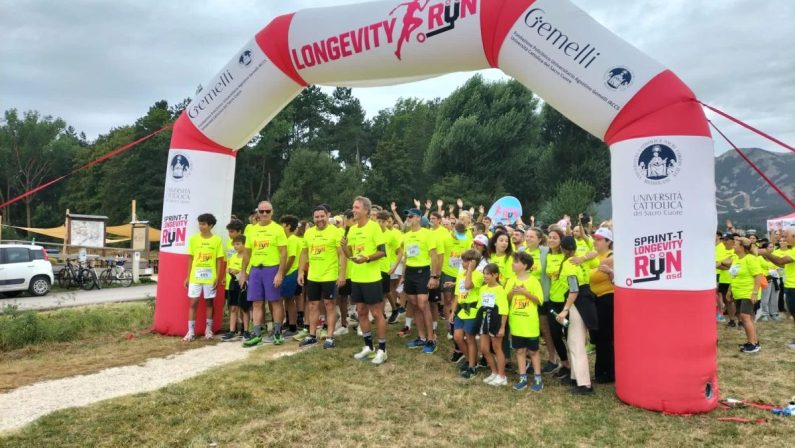 Oltre mille partecipanti alla Longevity Run in Abruzzo