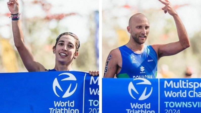Bonacina e Menditto iridati anche nel duathlon cross
