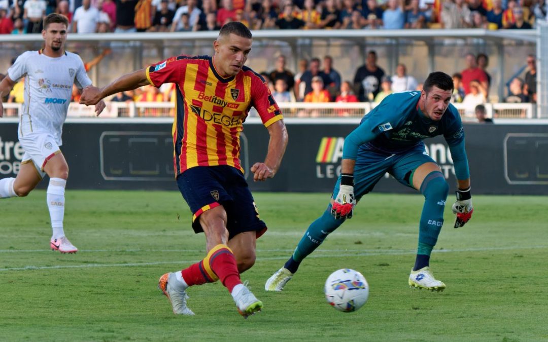 Lecce batte Cagliari 1-0, decide la rete di Krstovic