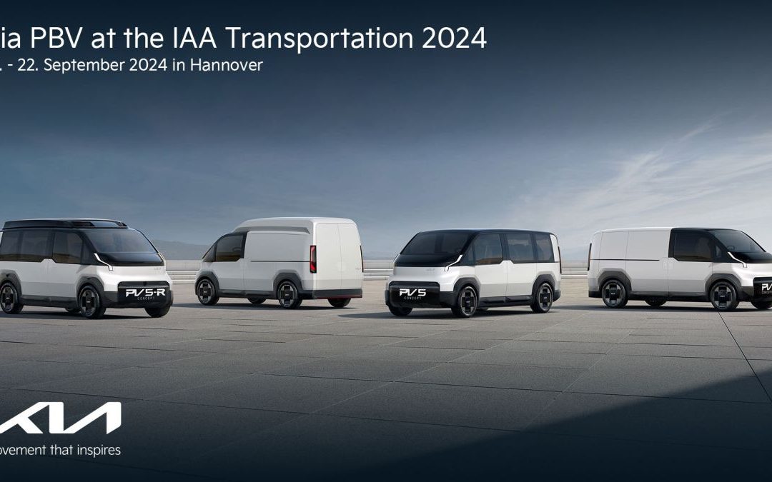 Premiere europea per i concept PBV di Kia allo IAA di Hannover