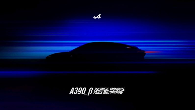 Alpine presenta showcar della prima fastback sportiva elettrica