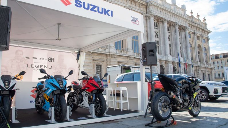 Suzuki presenta le GSX-8R Legend Edition dedicate a quattro piloti