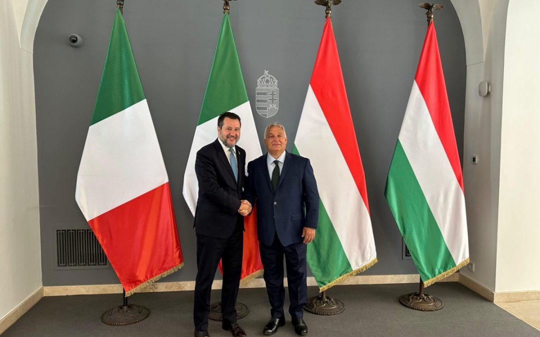 Salvini incontra Orban a Budapest
