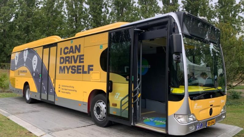Busitalia e QBuzz presentano i bus a guida autonoma