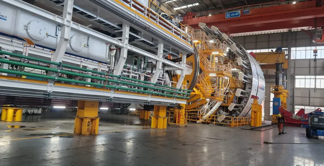 Arriva a Salerno la più grande TBM di Webuild in Europa