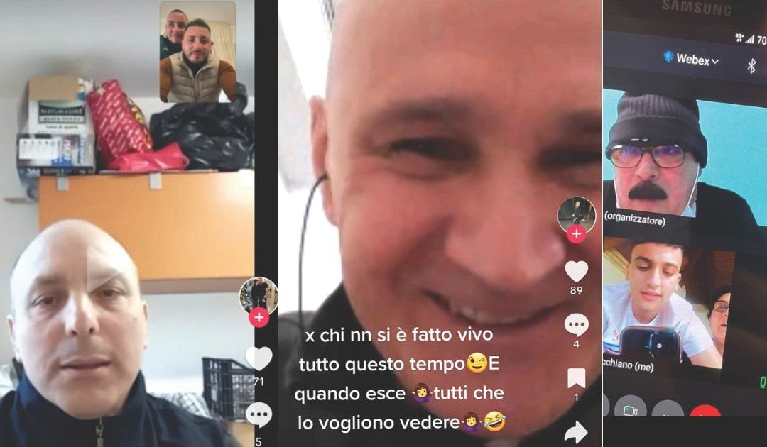 Videochiamate dal carcere di Pasquale Nicoscia e Salvatore Comberiati