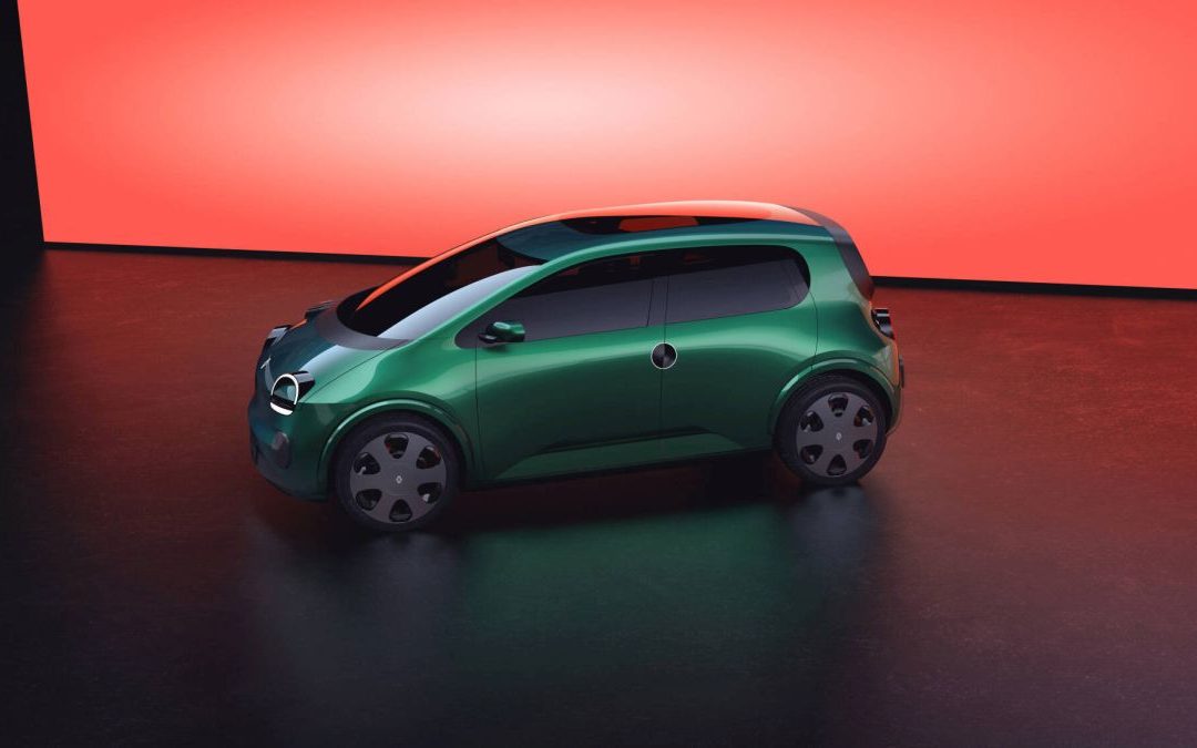 Renault presenta al Salone di Parigi la Twingo E-Tech Electric Prototype