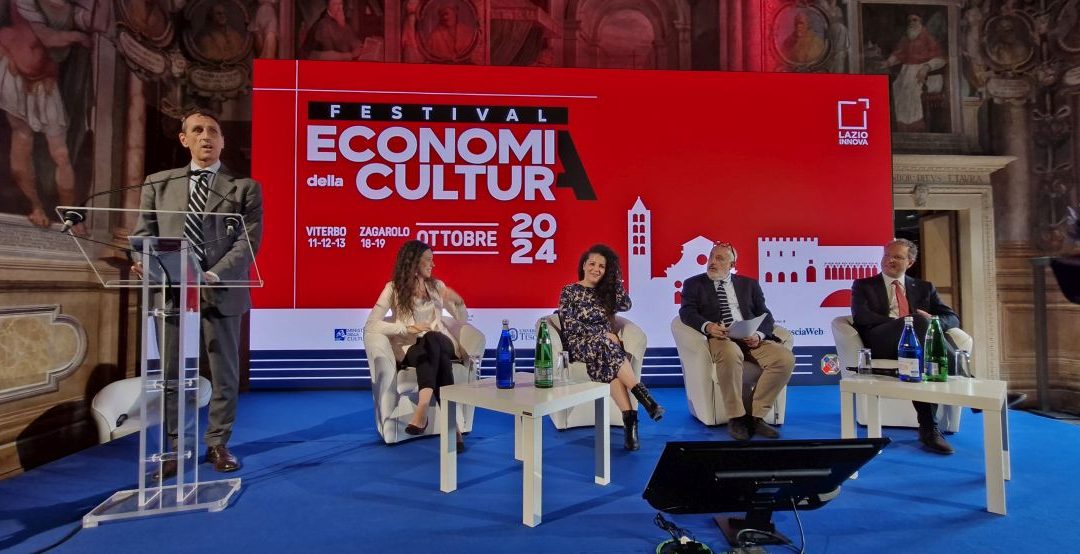 Regione Lazio, al via a Viterbo il Festival dell’Economia della Cultura