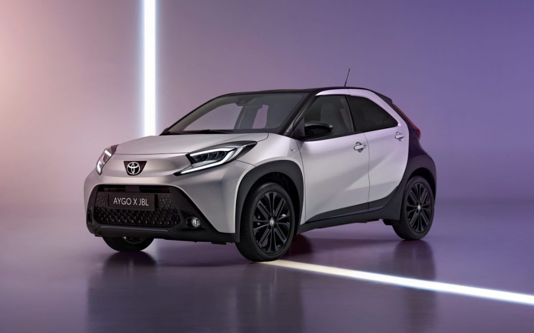 Toyota Aygo X JBL Special Edition svelata con playlist “Sound of Noise”