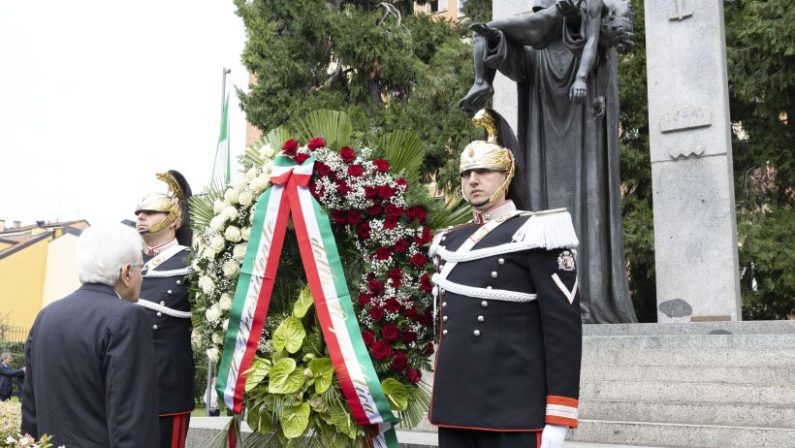 Mattarella “Strage di Gorla tragedia immane, dolore non si dimentica”