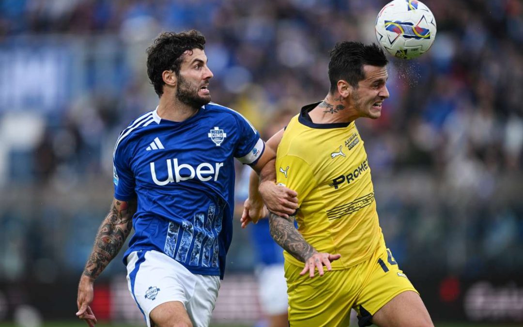 Como e Parma pareggiano 1-1, Bonny e Paz in gol