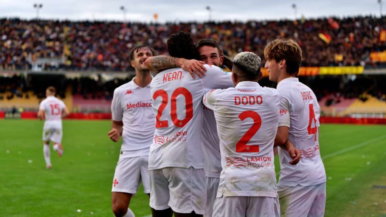 Fiorentina show al Via del Mare, Lecce travolto 6-0