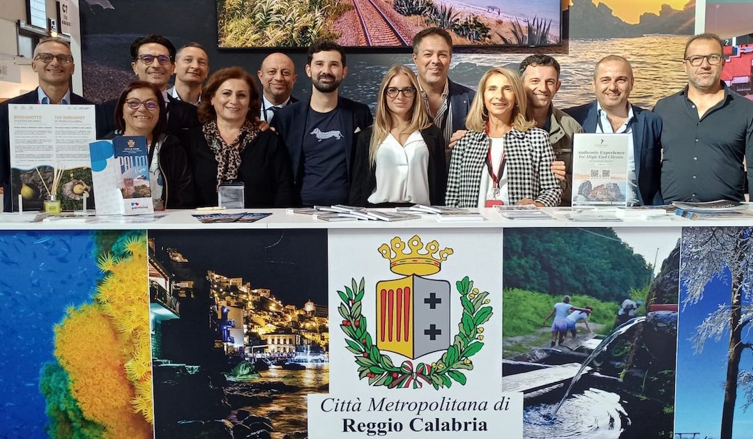 Lo stand della Metrocity di Reggio Calabria al Ttg di Rimini