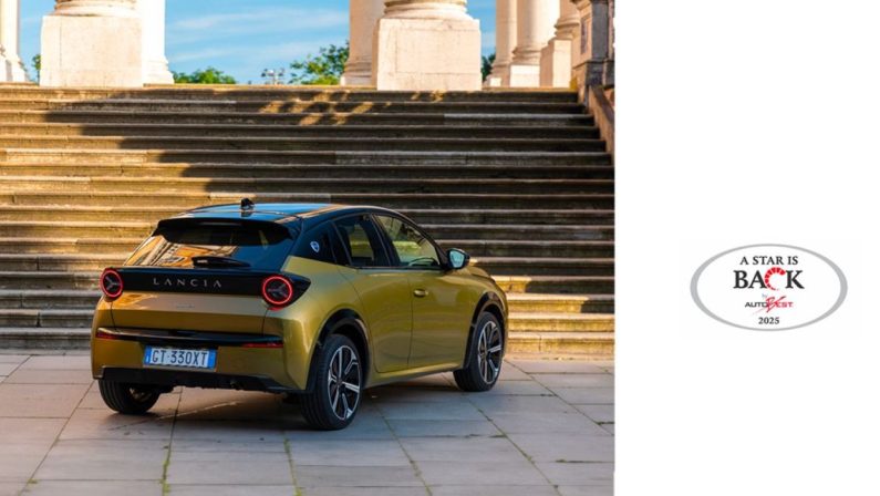 Lancia vince il nuovo premio “A Star is back” di Autobest