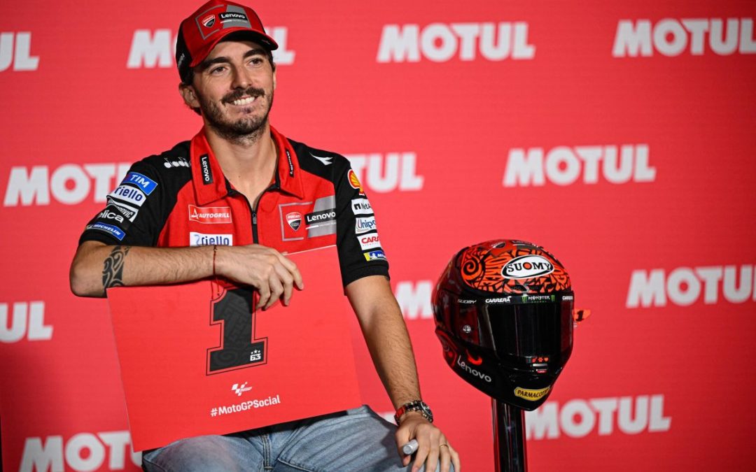 Bagnaia c’è: primo nella Practice a Barcellona, Martin quinto