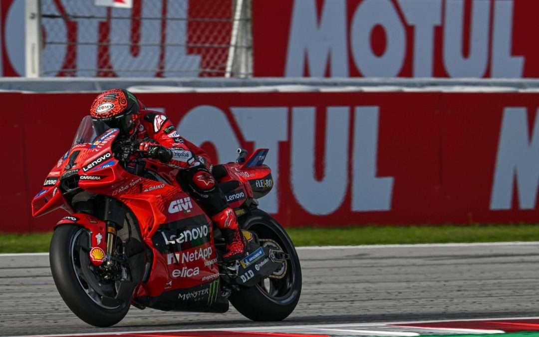 Bagnaia in pole davanti a Espargaro, Martin quarto