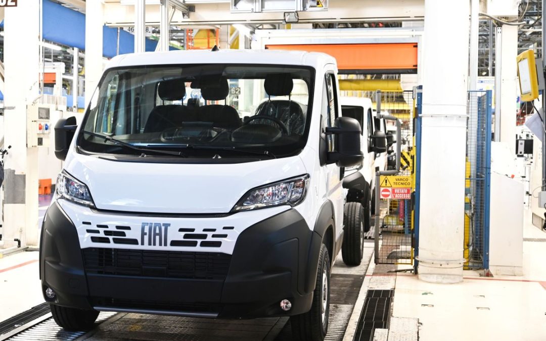 Fiat E-Ducato,il primo large van elettrico Stellantis prodotto ad Atessa