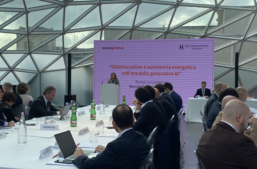 Siram Veolia, efficienza energetica come leva per la decarbonizzazione
