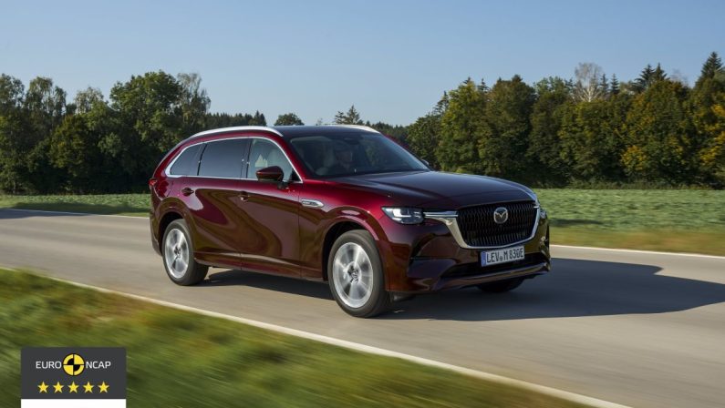 Cinque stelle euro NCAP per la nuova Mazda CX-80