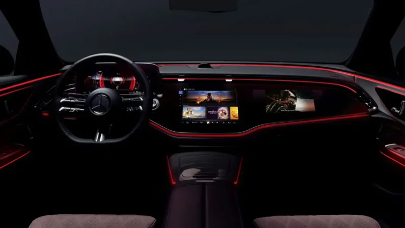 I film di IMAX visibili sulle vetture Mercedes-Benz con MBUX