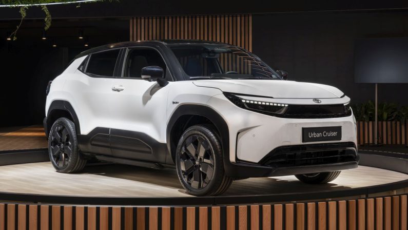 Toyota presenta il nuovo Urban Cruiser al Salone di Bruxelles