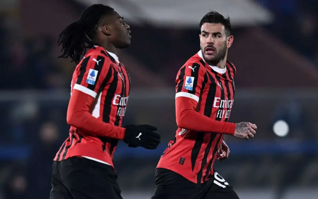 Hernandez e Leao in gol, Milan vince 2-1 a Como