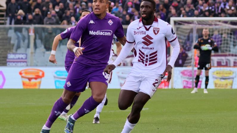Fiorentina-Torino 1-1, a Kean risponde Gineitis
