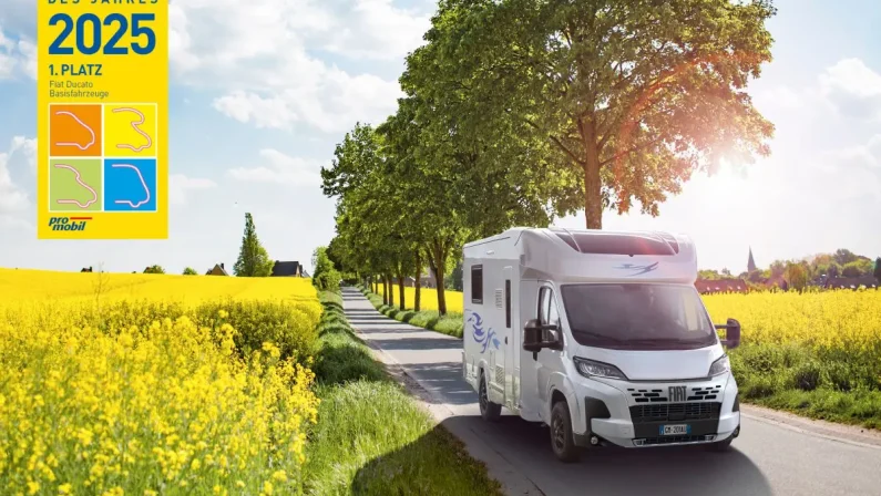 Fiat Ducato ancora Miglior veicolo base per camper secondo Promobil