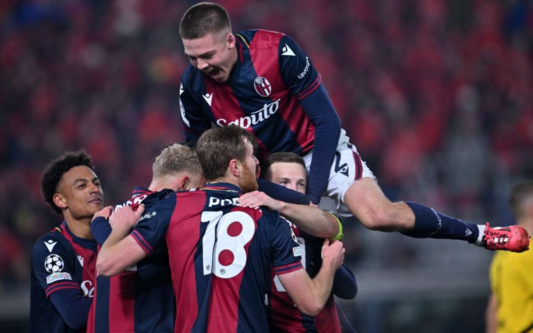 Prima vittoria Champions per il Bologna, Dortmund ko 2-1