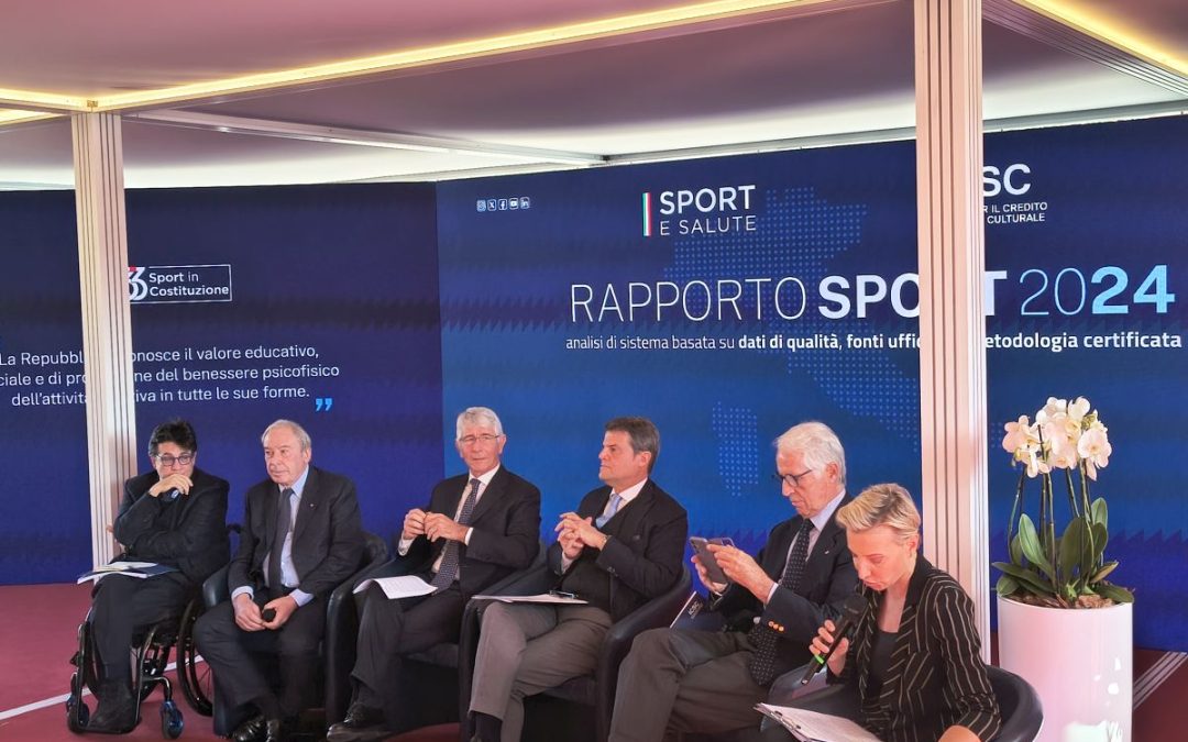 Presentato il Rapporto Sport 2024, un settore da quasi 25 mld