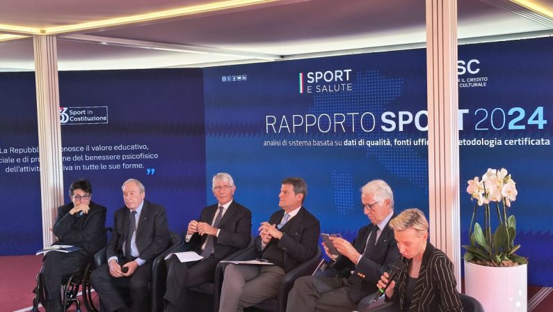 Presentato il Rapporto Sport 2024, un settore da quasi 25 mld