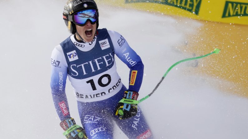Brignone terza a Garmisch, festival azzurro in superG