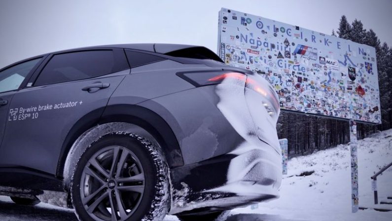 Bosch, al Circolo Polare Artico testato nuovo sistema frenata idraulica