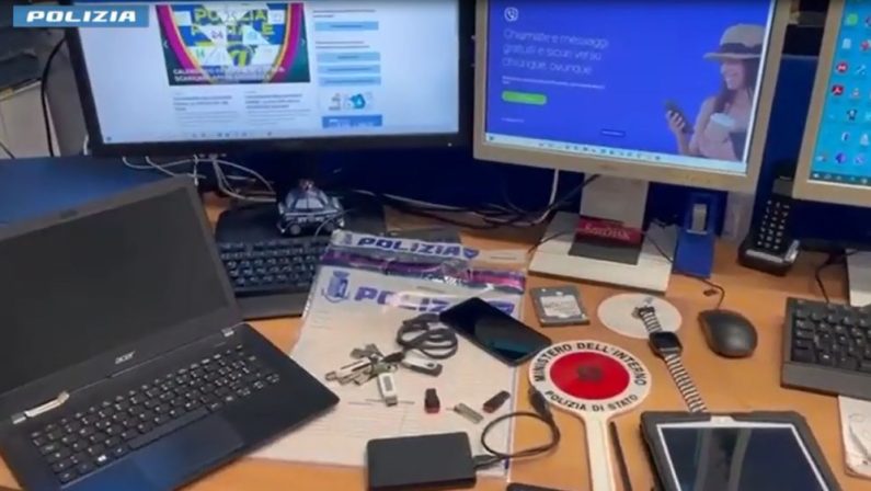 Pedopornografia online, 12 arresti e e migliaia di file sequestrati
