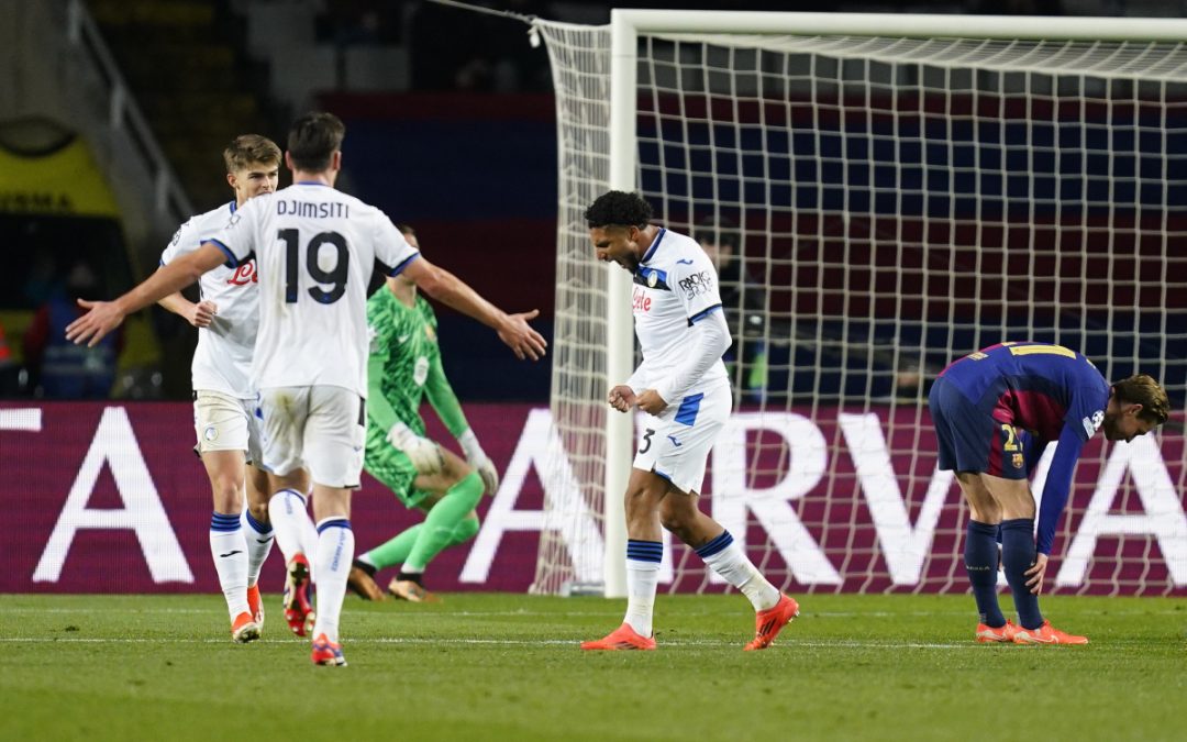 Barça-Atalanta 2-2, la Dea chiude 9^ e va ai play-off