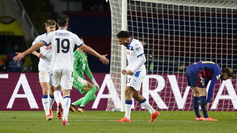 Barça-Atalanta 2-2, la Dea chiude 9^ e va ai play-off