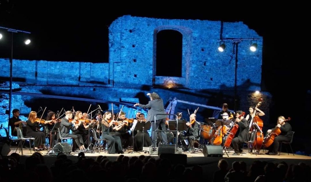 Una esibizione dell'Orchestra sinfonica della Calabria